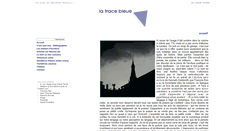 Desktop Screenshot of latracebleue.net