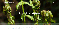 Desktop Screenshot of latracebleue.ch